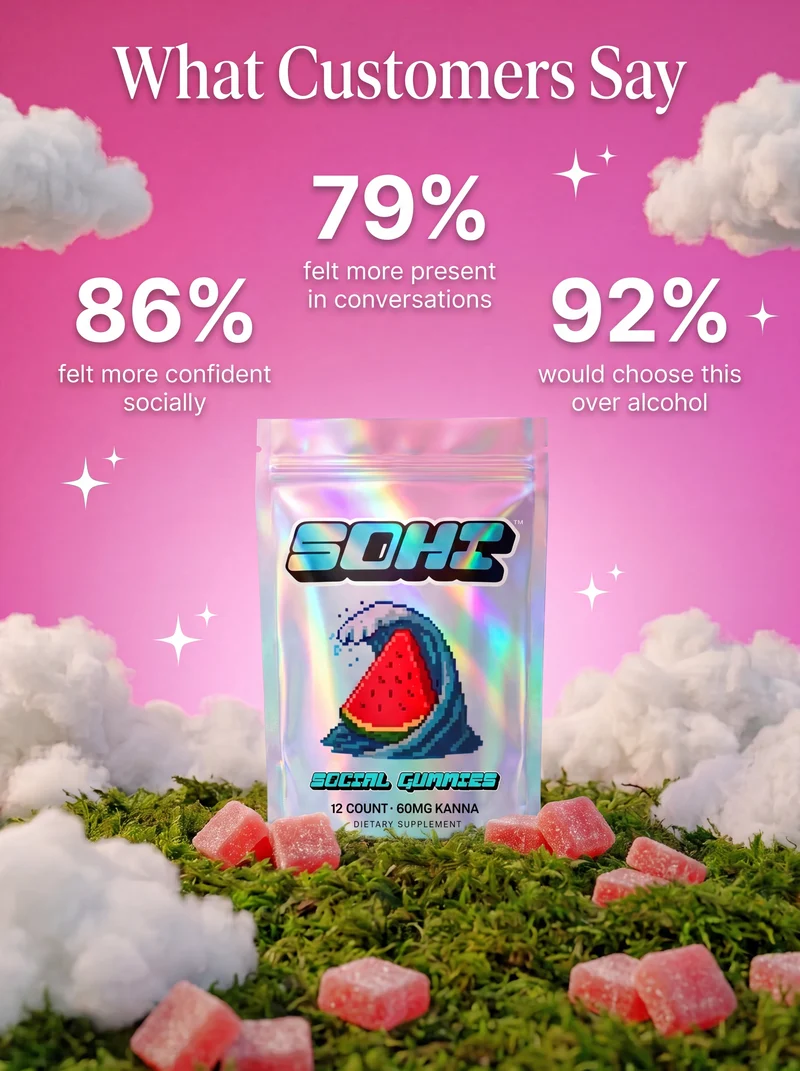 What SOHI customers say: confidence, presence and choosing it over alcohol