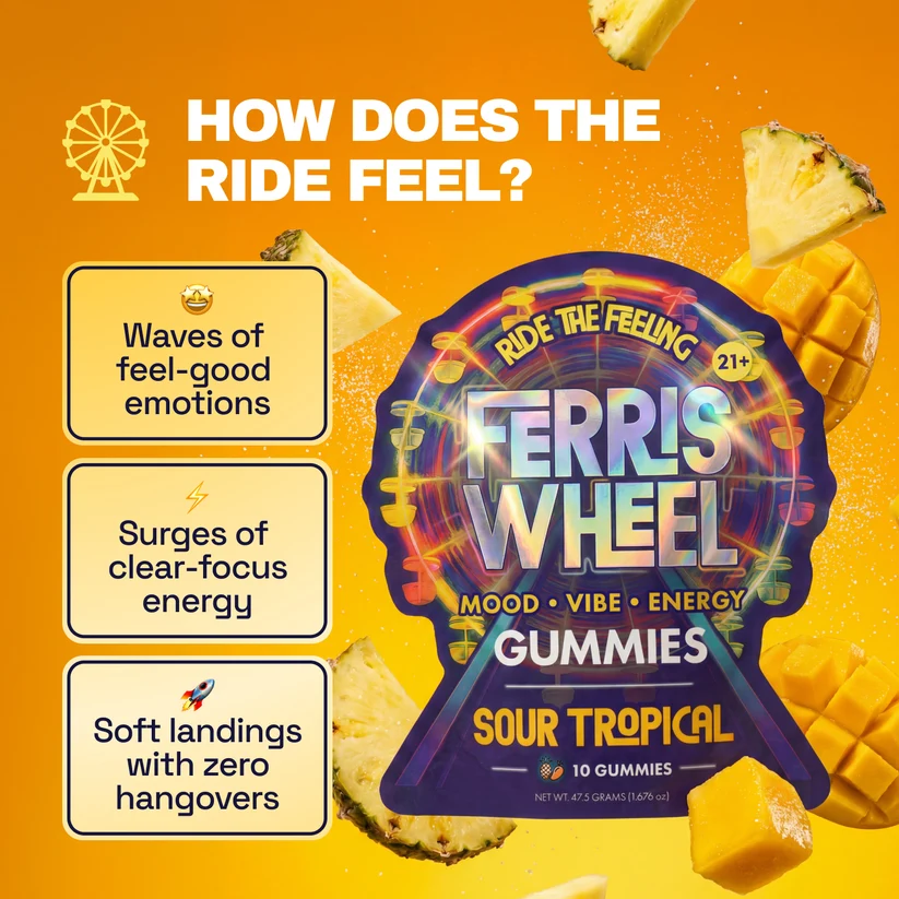 How does the ride feel: waves of feel-good emotions, surges of clear-focus energy, soft landings with zero hangovers